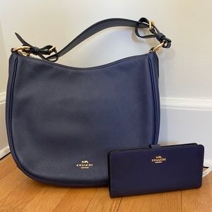 Coach bag and wallet (new, never used)